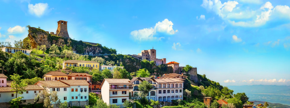 kruja - antica capitale dell'Albania