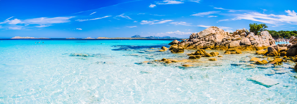 Spiaggia e mare di Capriccioli - Sardegna