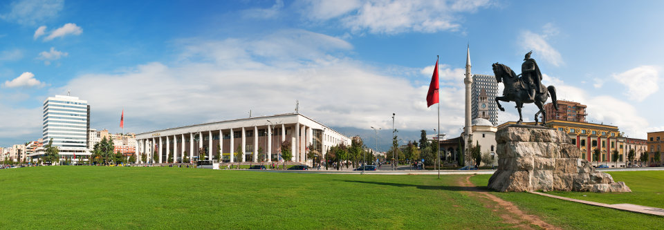Piazza Skanderbeg - Tirana, Albania