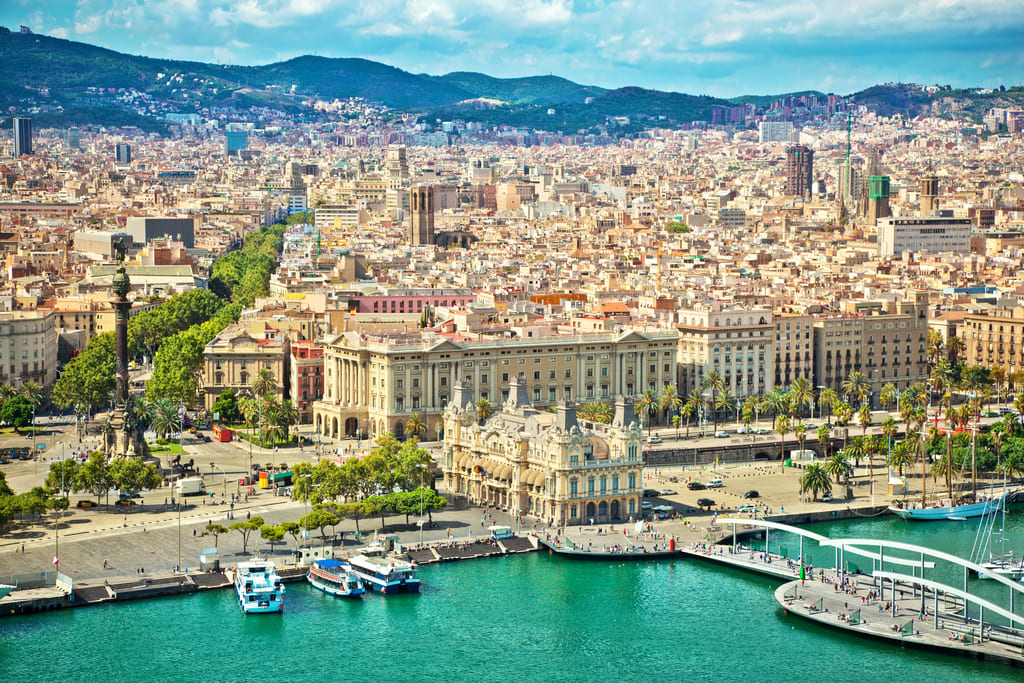 Vista panoramica Barcellona