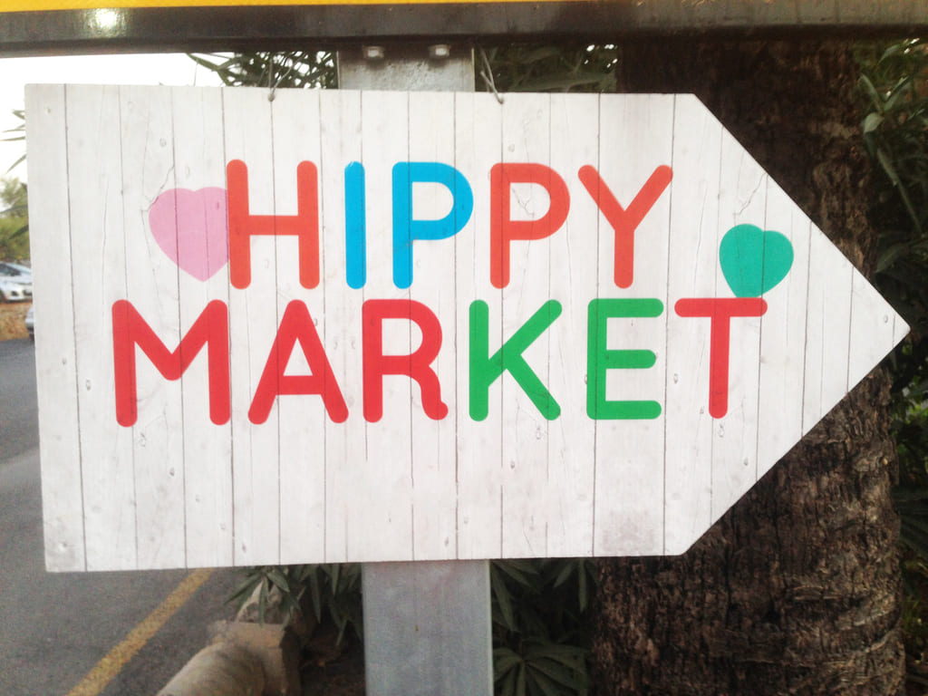 Cartello Hippy Market