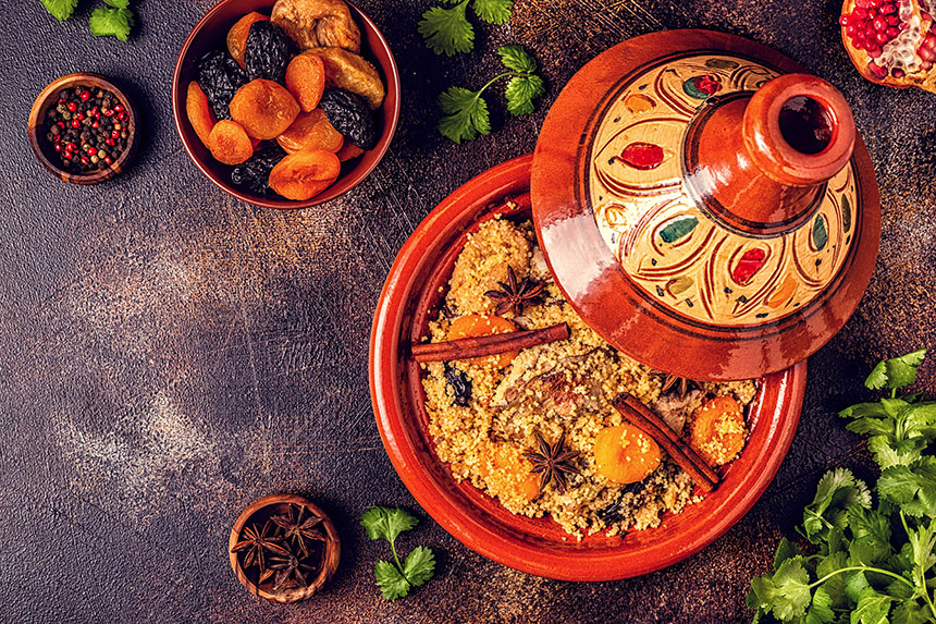 Tajine marocchino tradizionale